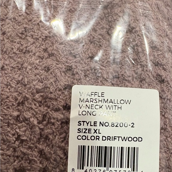 Waffle Marshmallow V-Neck Luxe Lounge Set - Oprah’s 2025 Favorite Size L & XL - Picture 10 of 10